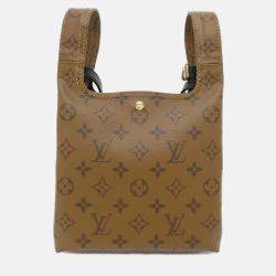 مملوكة مسبقًا Louis Vuitton Atlantis BB Brown Monogram Reverse Canvas Shoulder Bag