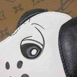 Pre Owned Louis Vuitton Boite Chapeau Souple Animogram Dalmatian Monogram Reverse Canvas Shoulder Bag