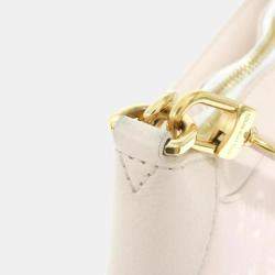 Pre Owned Louis Vuitton Bagatelle Beige Monogram Empreinte Shoulder Bag