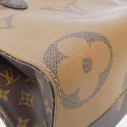 Pre Owned Louis Vuitton On The Go MM Monogram Giant Canvas Shoulder Bag