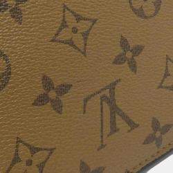 Pre Owned Louis Vuitton Brown Monogram Reverse Pochette Metis MM Handbag