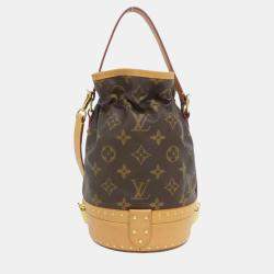 Pre Owned Louis Vuitton Monogram Petite Noe Trunk Handbag