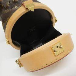Pre Owned Louis Vuitton Monogram Petite Noe Trunk Handbag