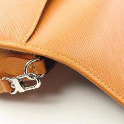 Pre Owned Louis Vuitton Bussi Nm Shoulder Bag Leather Epi Brown