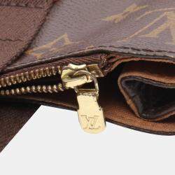 Pre Owned Louis Vuitton Brown Monogram Cabas Beaubourg