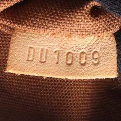 Pre Owned Louis Vuitton Brown Monogram Cabas Beaubourg