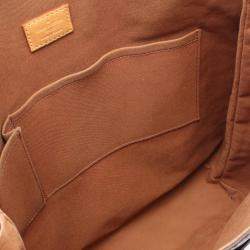 Pre Owned Louis Vuitton Brown Monogram Cabas Beaubourg