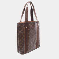 Pre Owned Louis Vuitton Brown Monogram Cabas Beaubourg