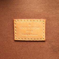 Pre Owned Louis Vuitton Brown Monogram Cabas Beaubourg