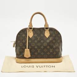 Pre Owned Louis Vuitton Monogram Canvas Alma PM Bag