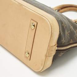 Pre Owned Louis Vuitton Monogram Canvas Alma PM Bag