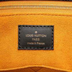 Pre Owned Louis Vuitton Black Monogram Empreinte Onthego GM
