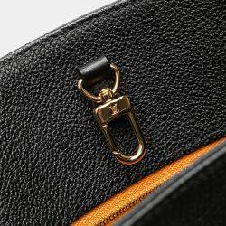 Pre Owned Louis Vuitton Black Monogram Empreinte Onthego GM