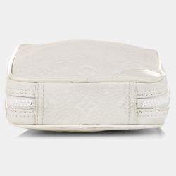 Pre Owned Louis Vuitton Monogram Taurillon Utility Side