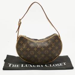 Pre Owned Louis Vuitton Monogram Canvas Croissant PM Bag