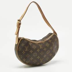 Pre Owned Louis Vuitton Monogram Canvas Croissant PM Bag
