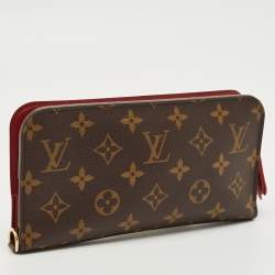 Pre Owned Louis Vuitton Rubis Monogram Canvas Insolite Wallet