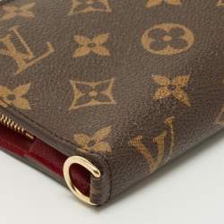 Pre Owned Louis Vuitton Rubis Monogram Canvas Insolite Wallet