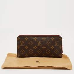 Pre Owned Louis Vuitton Rubis Monogram Canvas Insolite Wallet