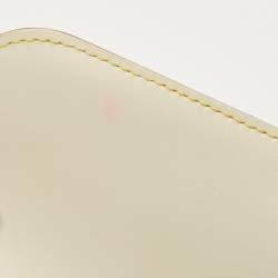 مملوكة مسبقًا حقيبة لويس فويتون لو تيلنيو أبيض جلد سوهالي