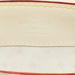 مملوكة مسبقًا حقيبة لويس فويتون لو تيلنيو أبيض جلد سوهالي