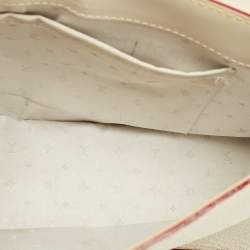 مملوكة مسبقًا حقيبة لويس فويتون لو تيلنيو أبيض جلد سوهالي