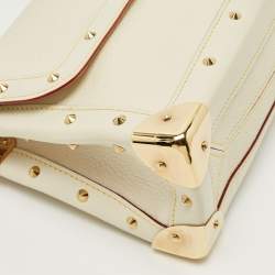 مملوكة مسبقًا حقيبة لويس فويتون لو تيلنيو أبيض جلد سوهالي