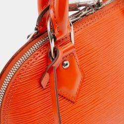 Pre Owned Louis Vuitton Red Epi Alma BB