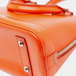 Pre Owned Louis Vuitton Red Epi Alma BB