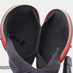 Pre Owned Louis Vuitton Red Monogram Vernis Toupie
