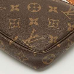 Pre Owned حقيبة إكسسوارات لوي فيتون كانفاس مونوغرام بوشت