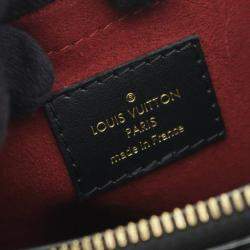 Pre Owned Louis Vuitton Black Louis Vuitton Bicolor Monogram Empreinte Giant Montaigne BB