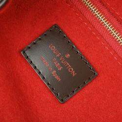 Pre Owned Louis Vuitton Reggia Damier Ebene Canvas Shoulder Bag