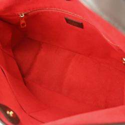 Pre Owned Louis Vuitton Reggia Damier Ebene Canvas Shoulder Bag