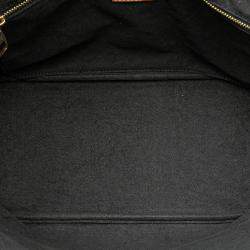 Pre Owned Louis Vuitton Black Monogram Empreinte Wild At Heart Neverfull MM
