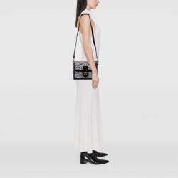 Pre Owned Louis Vuitton Black Monogram Since 1854 Dauphine MM