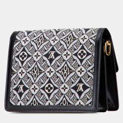 Pre Owned Louis Vuitton Black Monogram Since 1854 Dauphine MM