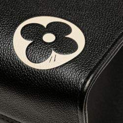 Pre Owned Louis Vuitton Black Bicolor Monogram Empreinte Giant Onthego MM