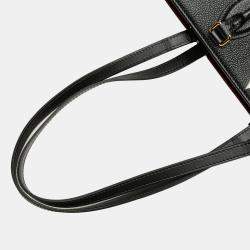 Pre Owned Louis Vuitton Black Bicolor Monogram Empreinte Giant Onthego MM