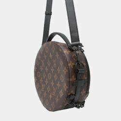 Pre Owned Louis Vuitton Brown Monogram Wheel Box