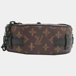Pre Owned Louis Vuitton Brown Monogram Wheel Box