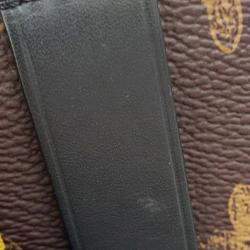 Pre Owned Louis Vuitton Brown Monogram Wheel Box
