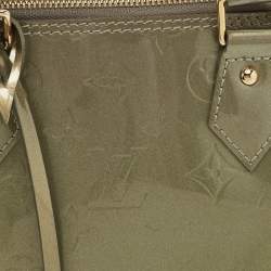 مملوكة مسبقًا Louis Vuitton Vert Olive Monogram Vernis Alma PM Bag