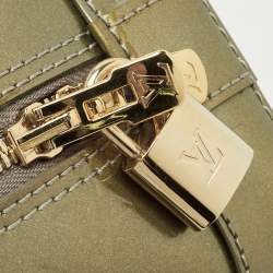 مملوكة مسبقًا Louis Vuitton Vert Olive Monogram Vernis Alma PM Bag