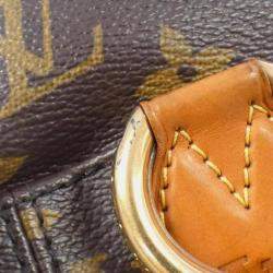 Pre Owned Louis Vuitton Iconoclast Punching Baby Monogram Canvas Shoulder Bag