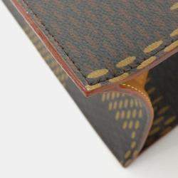 Pre Owned Louis Vuitton Mini Giant Damier Ebene Canvas Tote Bag