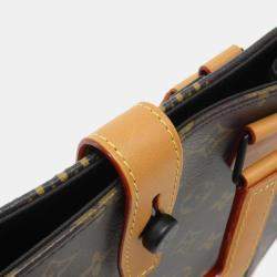 Pre Owned Louis Vuitton Mini Giant Damier Ebene Canvas Tote Bag