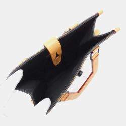 Pre Owned Louis Vuitton Mini Giant Damier Ebene Canvas Tote Bag