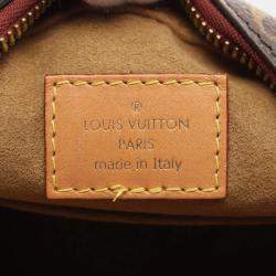 Pre Owned Louis Vuitton Boite Chapeau Souple PM Brown Monogram Coated Canvas Shoulder Bag