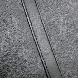 Pre Owned Louis Vuitton Sac Plat Cross Monogram Eclipse Canvas Handbag